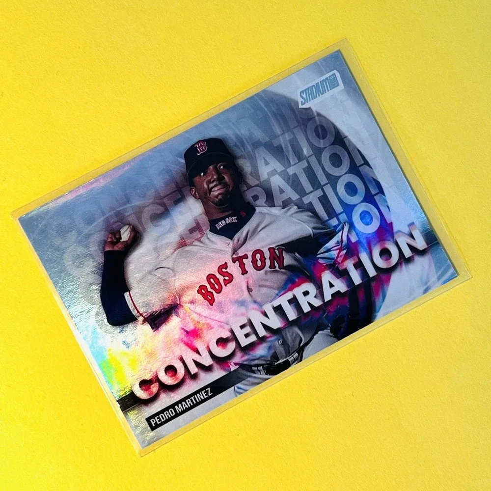 2025 Topps Stadium Club Concentration Pedro Martinez C-11 Boston Red Sox‎ Insert